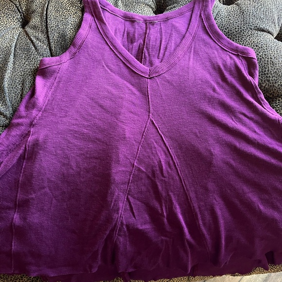 TIME AND TRU Purple Flowy Tank!!  NWOT! Size 0X 14 - Picture 6 of 8